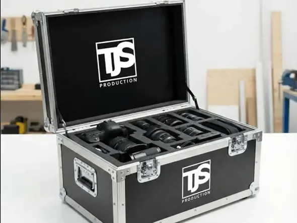 Hardcase custom untuk peralatan produksi video di Jakarta